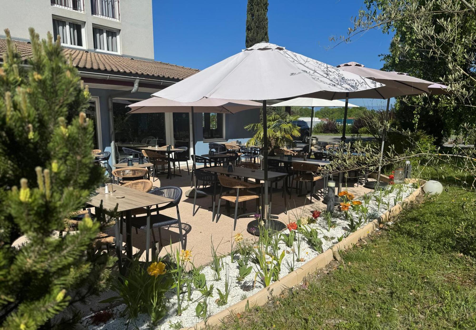 Hotel Cote Sud Leman โทนง-เลส์-แบงส์ ภายนอก รูปภาพ